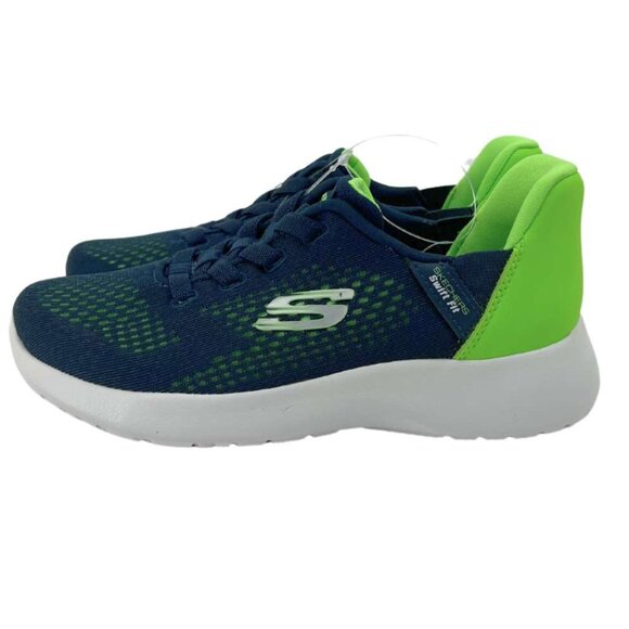 Skechers Boy's Blue & Green Swift Fit Running Shoes / Various Sizes - Picture 4 of 6